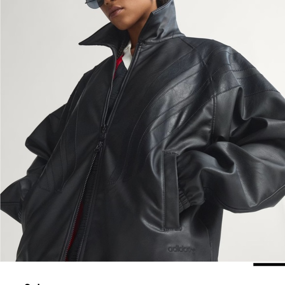 Adidas Santiago Pleather Jacket - Picture 3 of 13